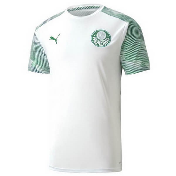 Trikot de Trainingsshirt Palmeiras 2020-21 Weiß Fussballtrikots Günstig